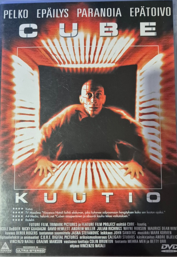 Cube - Kuutio (1997) -DVD