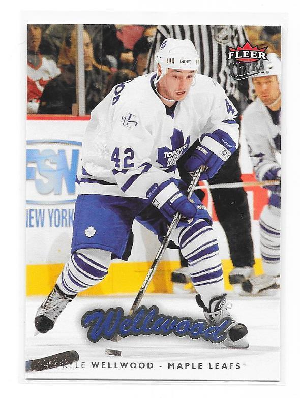 2006-07 Ultra #184 Kyle Wellwood Toronto Maple Leafs