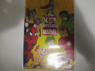 DVD PHINEAS AND FERB MISSION MARVEL
