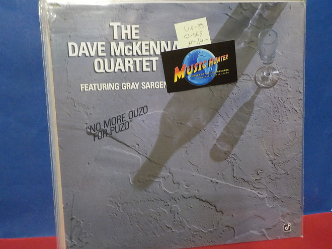THE DAVE MCKENNA QUARTET - "NO MORE OUZO FOR PUZO" M-/M- LP