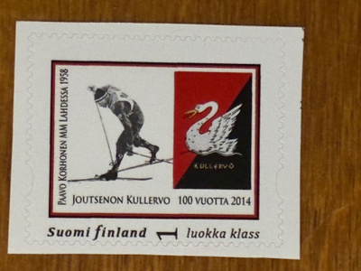 OMAKUVAMERKKI JOUTSENON KULLERVO 100 VUOTTA**
