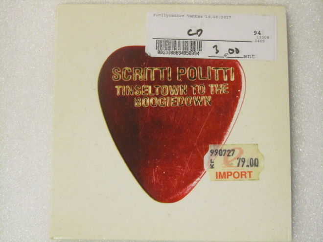 Scritti Politti • Tinseltown To The Boogiedown CD-Single