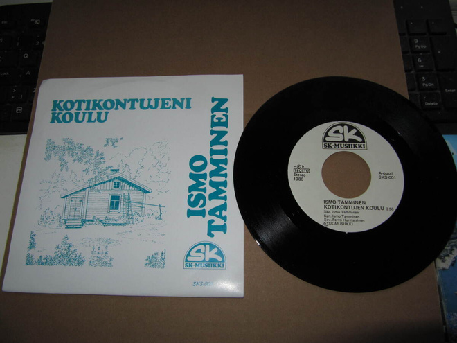 Ismo Tamminen 7" Kotikontujeni koulu/Hävytön turisti  v.1986