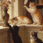 Neljä kissaa - pikkukuva 1