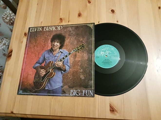 Elvin Bishop – Big Fun lp orig 1988 Blues Rock