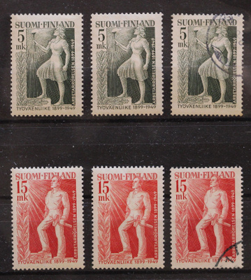 # 23460 # Työväenliine 50v sarja **/*/o