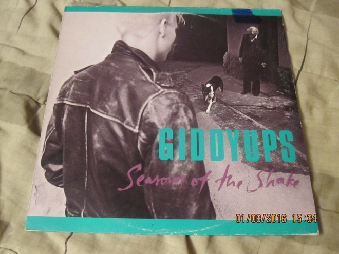 Giddyups Seasons of the shake lp-levy