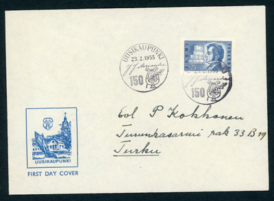 FDC 1955 Nervander