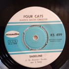 SINGLE- LEVY: FOUR CATS  SCANDIA KS 499 - pikkukuva 1