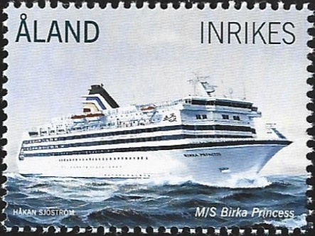 Åland 2014  Matkustajalauttoja   Inrikes  ** LaPe 378