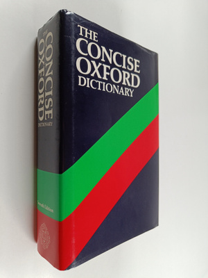 Siri H. Segalstad : The Concise Oxford Dictionary of curr...
