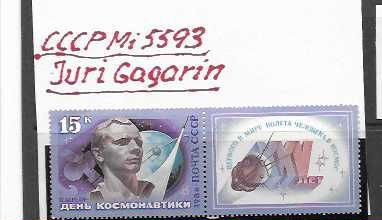 CCCP Mi 5593 JURI GAGARIN**