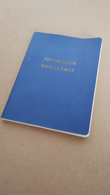Postimiesten ohjesääntö - vihko 1964