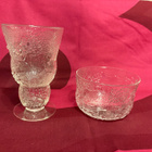 Iittala Oiva Toikka Fauna viinilasi ja kulho - pikkukuva 2