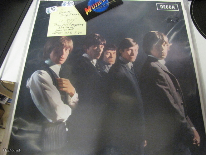 ROLLING STONES-S / T LP RARE NORJA PAINOS MONO EX-/EX