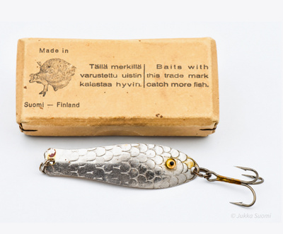 Hektor lusikka rasiassa, 7.4cm, 8.6g