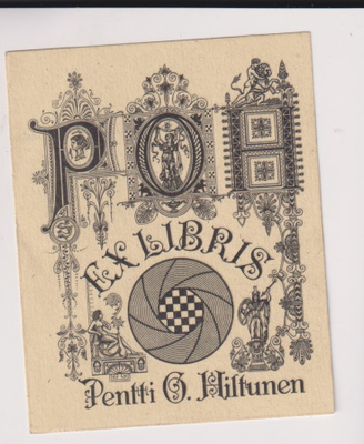 Ex Libris, Pentti O. Hiltunen , e22
