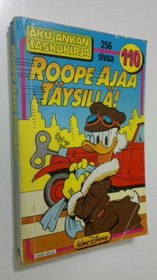 Walt Disney : Roope ajaa täysillä