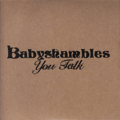 Babyshambles • You Talk PROMO CD-Single