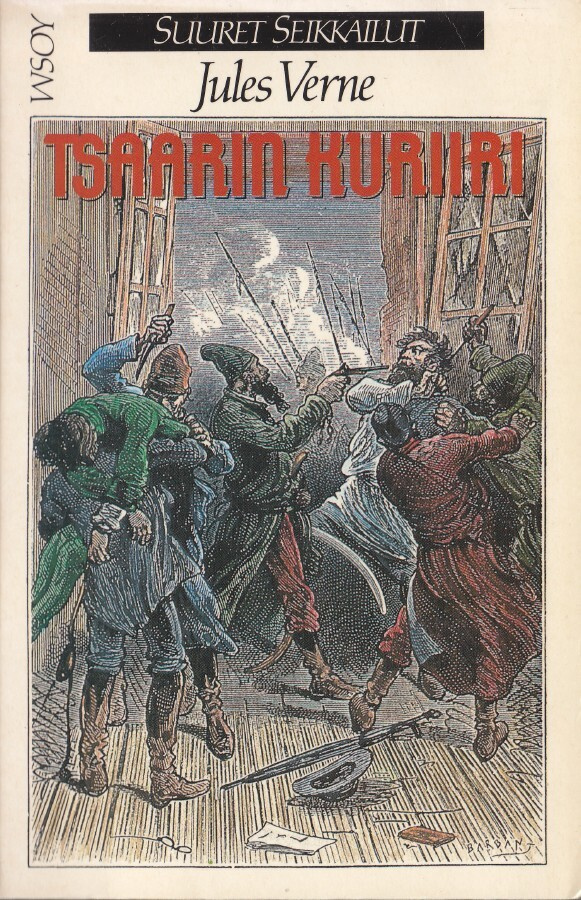 Jules Verne: Tsaarin kuriiri (nide Wsoy 1990)
