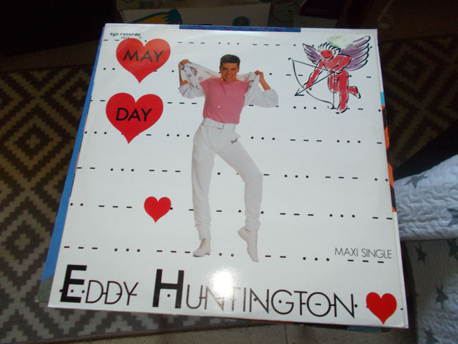 12" VINYYLI SINKKU EDDY HUNTINGTON ** MAY DAY **