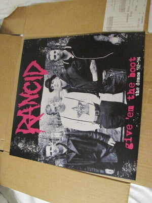 Rancid Give 'em the boot demos '92-'94 värivinyyli