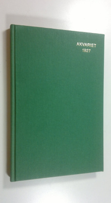 E. Brorsson : Akvariet 1927
