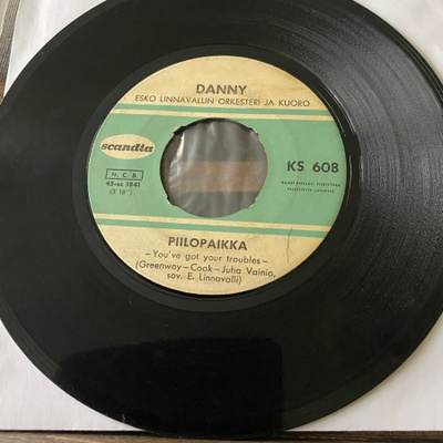 DANNY: Piilopaikka *Tuo onneton *FIN 1965