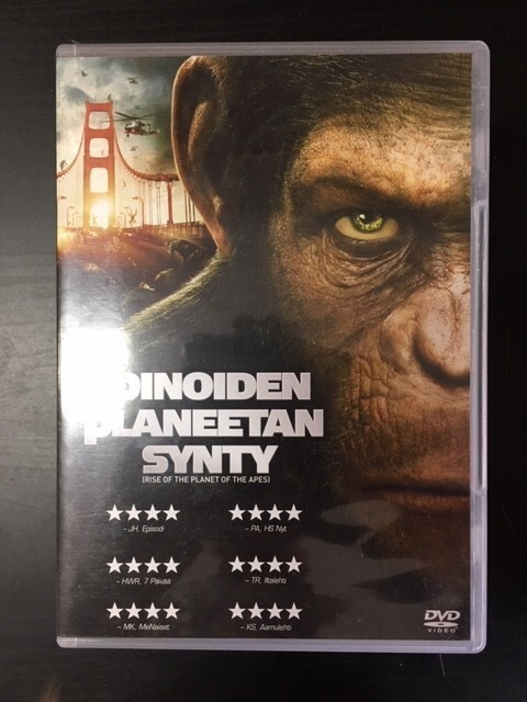 Apinoiden planeetan synty DVD