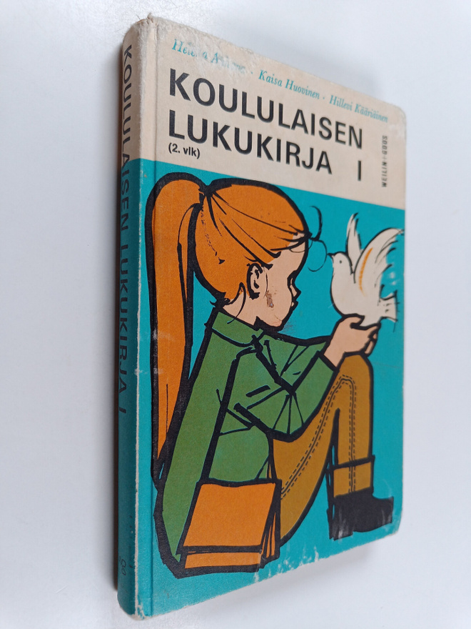 Helena Anhava : Koululaisen lukukirja 1 : 2 kouluvuotta v...