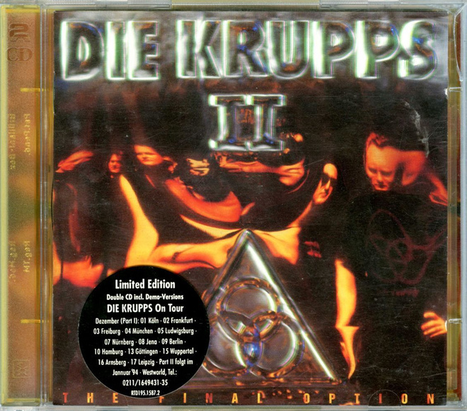 DIE KRUPPS - II-The Final Option 2xCD (industrial metal)