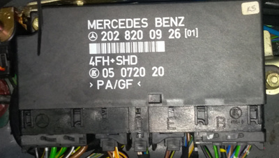 Mersu W124 / W202 mukavuusyksikkö 2028200926