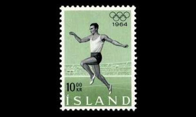 Islanti 387 ** Tokion olympialaiset (1964)