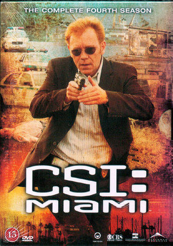 CSI: MIAMI kausi 4 - (6 disc) DVD Boxi