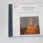 cd naxos russian chant for vespers - pikkukuva 1