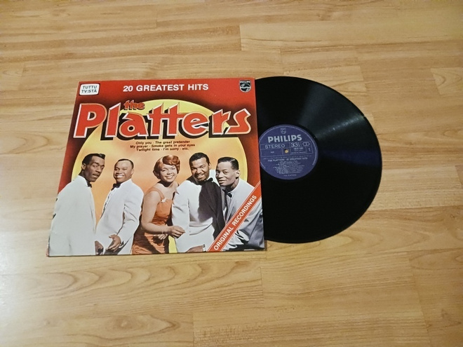 Platters – 20 Greatest Hits lp Rhythm & Blues, Doo Wop upea