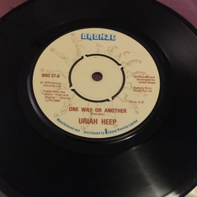 URIAH HEEP: One Way or Another * Misty Eyes * UK 1976