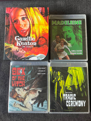 Camille Keaton in Italy LE Blu-ray | US | 1972 - 1974