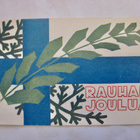 Postikortti Kenttäposti Rauhan Joulua Suomen Lippu 1941 - pikkukuva 1