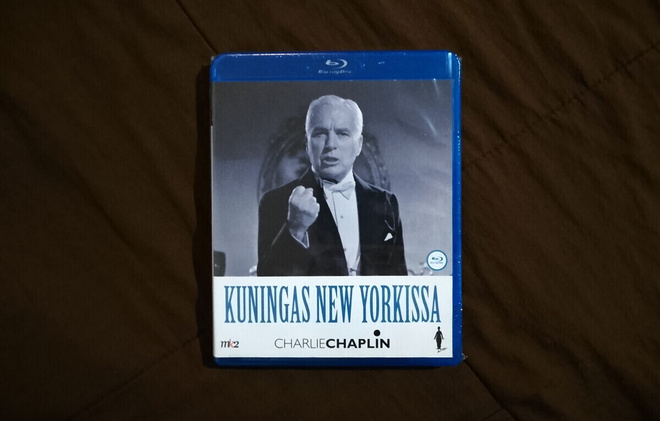 Kuningas New Yorkissa (UUSI Blu-ray) Charlie Chaplin