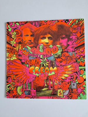 Cream Disraeli Gears Reaction LP UK ensipainos