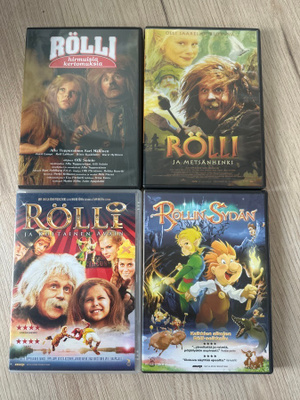 Dvd: Rölli x 4