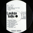 (LP) Useita Esittäjiä - Lauluja Teille - pikkukuva 3