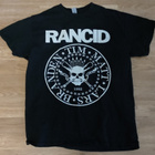 Rancid t-paita Ramones logoa mukaillen - pikkukuva 1