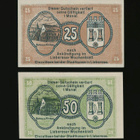 Saksa Notgeld 25, 50 Pfennig, Lieberose 1.10.1920 - pikkukuva 2