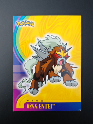 Pokemon Entei topps