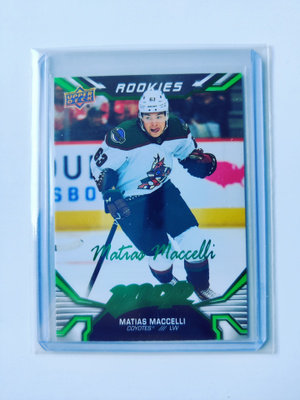 Matias Maccelli 22-23 MVP Rookies Green Script