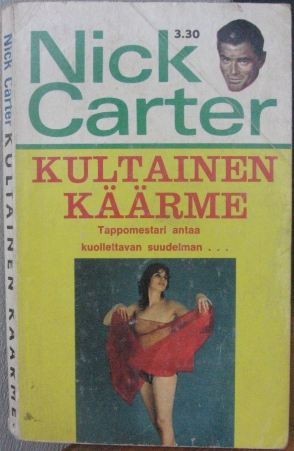 Nick Carter 16: Kultainen käärme. 159 s.