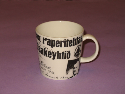 Arabia: Vanha YHTYNEET PAPERITEHTAAT OY -MUKI