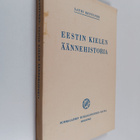 Lauri Kettunen : Eestin kielen äännehistoria - pikkukuva 1